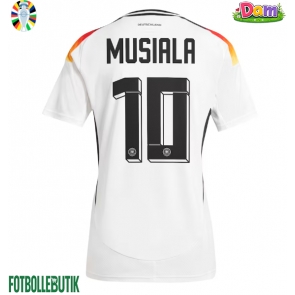 Tyskland Jamal Musiala #10 Hemmatröja Kvinnor EM 2024 Kortärmad